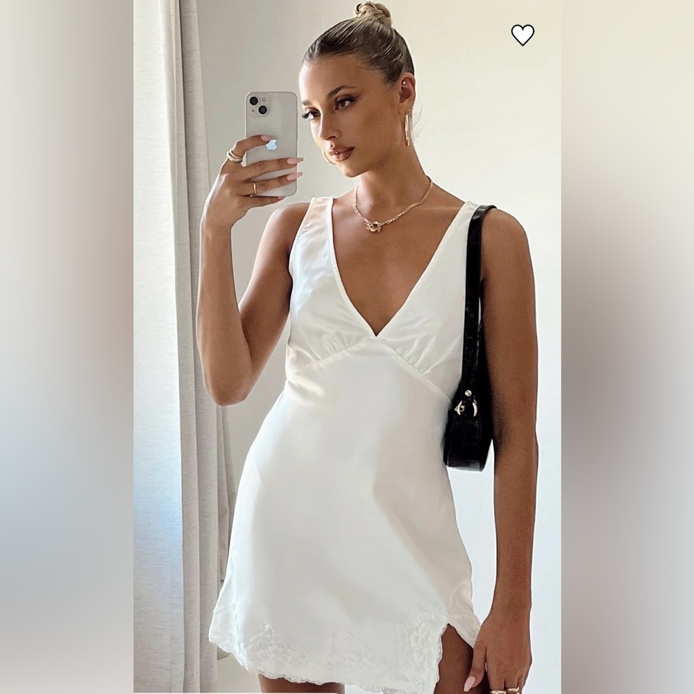 Princess Polly White Mini Dress